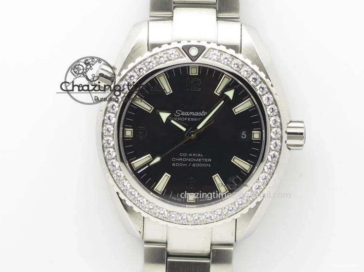 0406 Speedmaster MoonWatch Black Dial On SS Bracelet Seasonal 8228